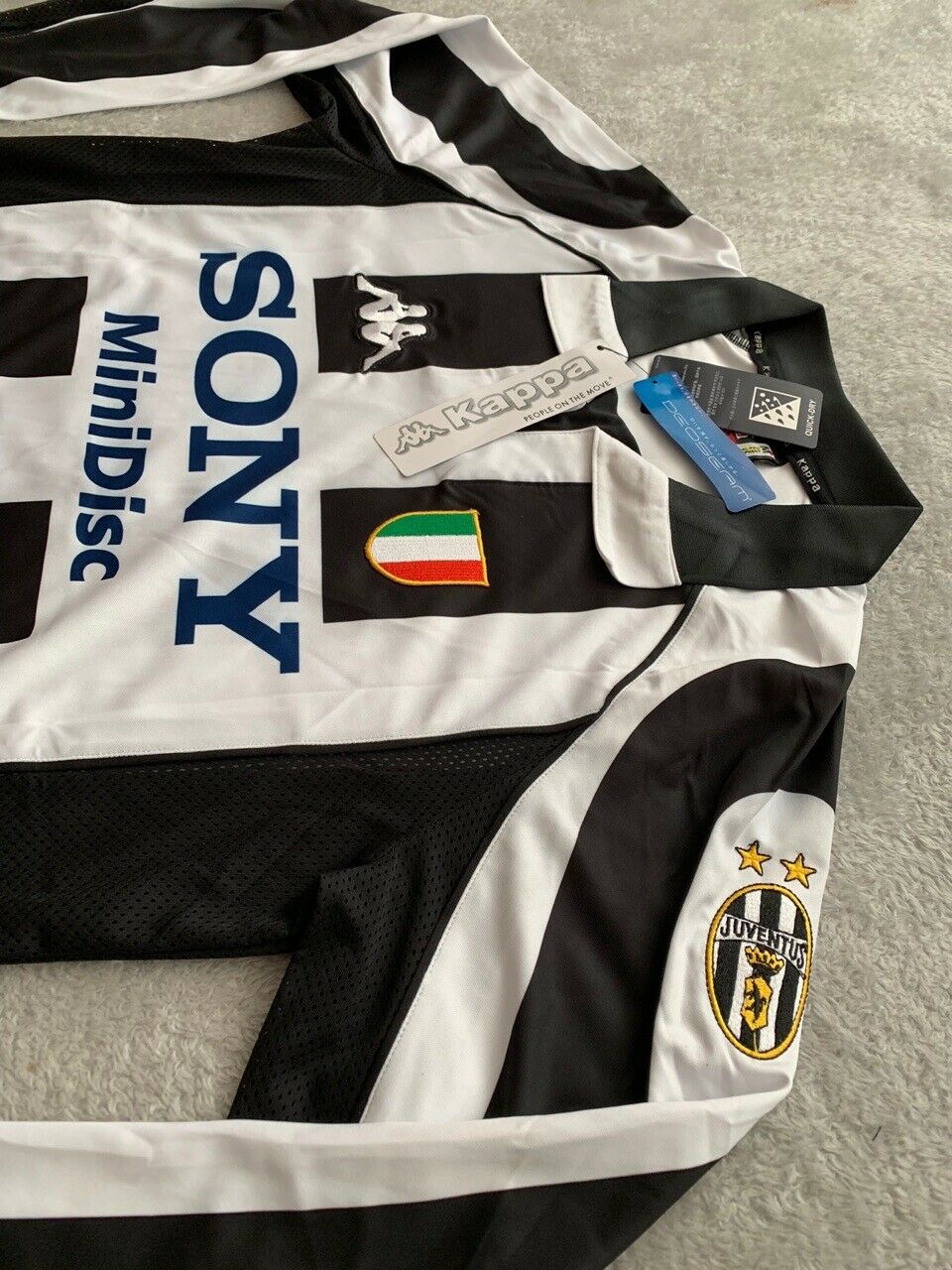 Del piero retro vintage Jersey 1997-98 Long Sleeve