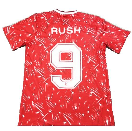 RUSH #9 LIVERPOOL JERSEY 1989-1990 Home KIT – fussballtrikot