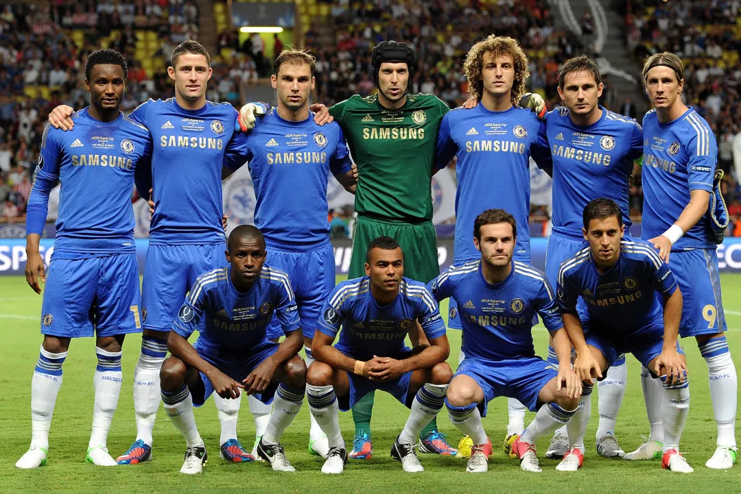 Chelsea FC Retro Trikots Kollektion – Heimtrikot, Champions League Finale 2012, Vintage Shirts