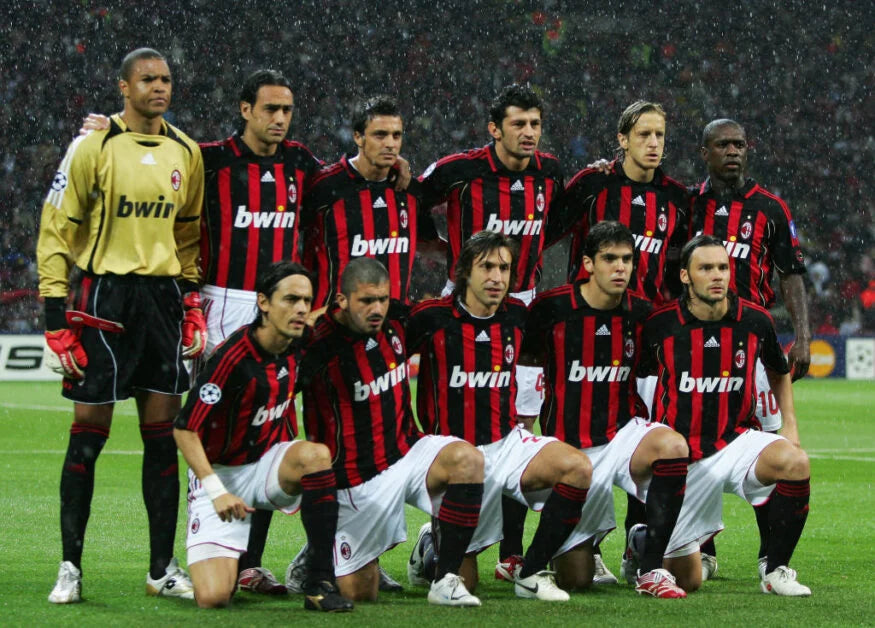 AC Milan Trikot Retro Kollektion – Serie-A & Champions-League Klassiker