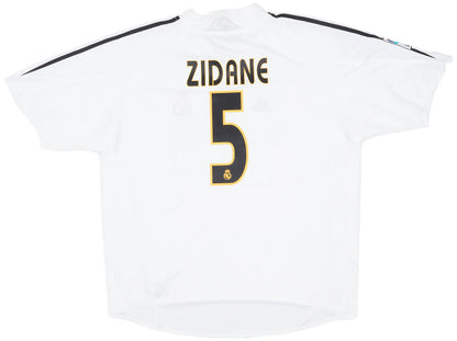 Zidane Real Madrid Trikot 2004/05 Heimtrikot weiß
