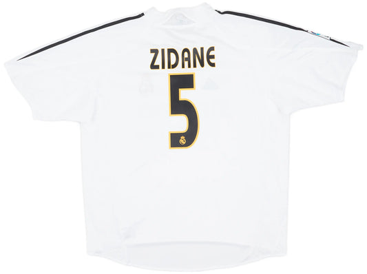 Zidane Real Madrid Trikot 2004/05 Heimtrikot weiß