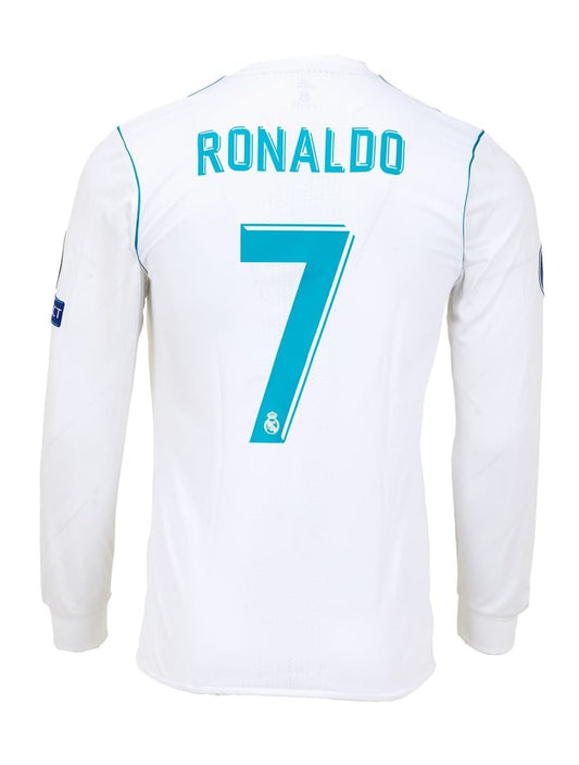 Cristiano Ronaldo Real Madrid 2018 Heimtrikot Rückseite
