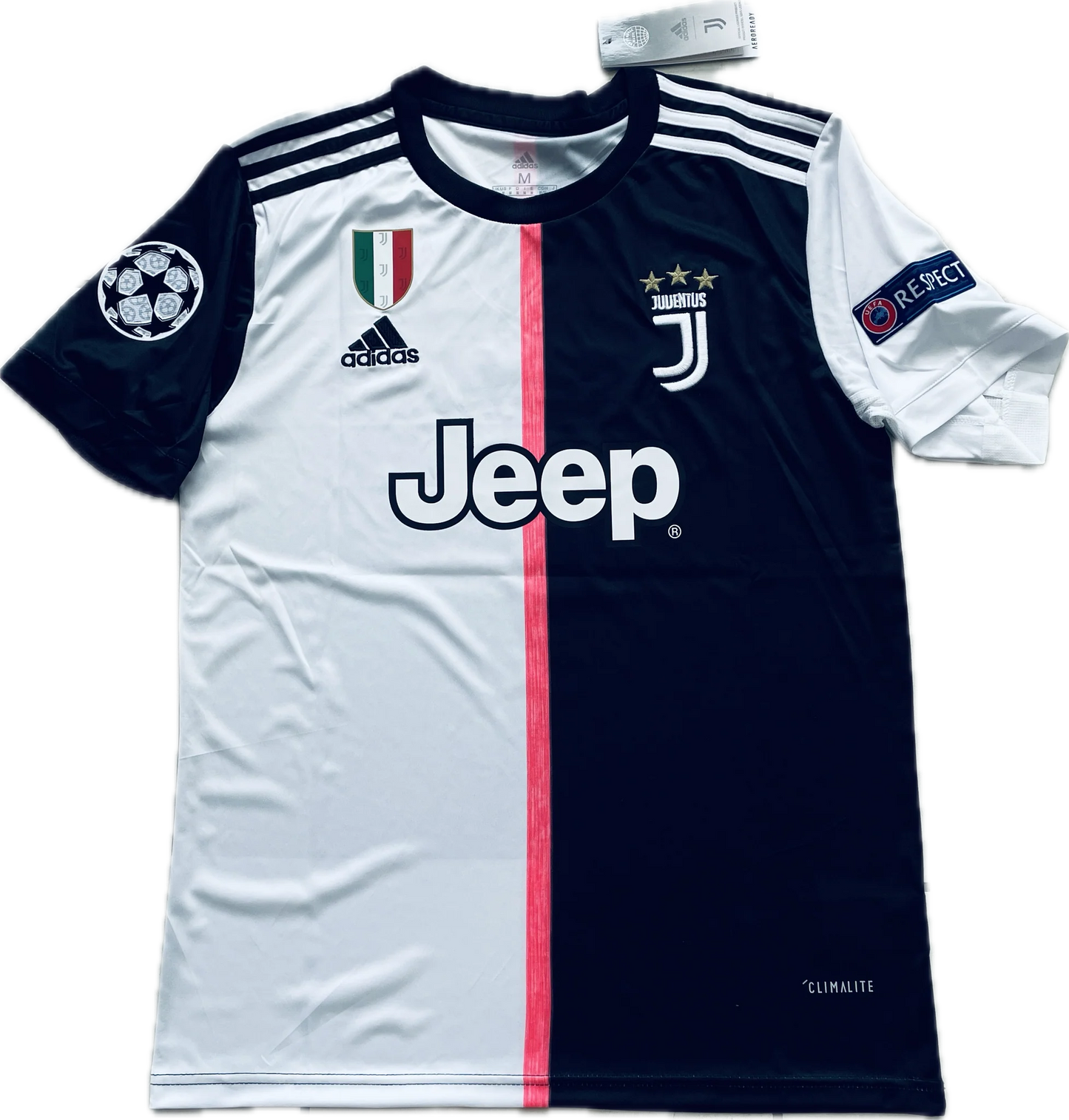 Juventus Heimtrikot 2019/20 – Cristiano Ronaldo #7 – Kurzarm – UCL Version