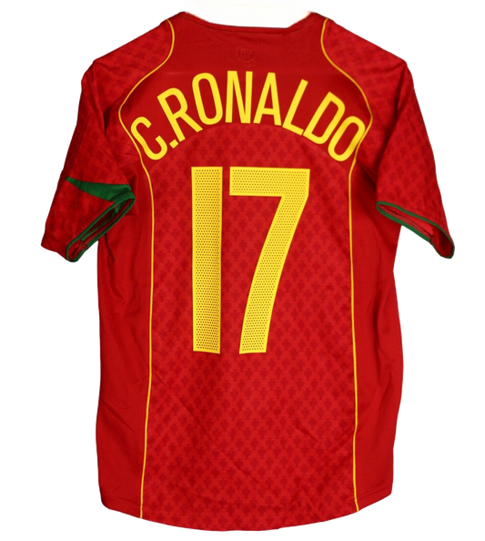 Portugal 2004 Trikot Ronaldo #17 - Exklusives Design