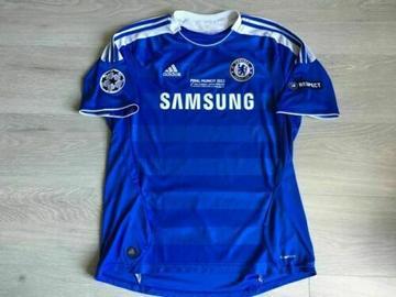 Chelsea Trikot 2012 Fernando Torres #9 mit Right To Play Patch