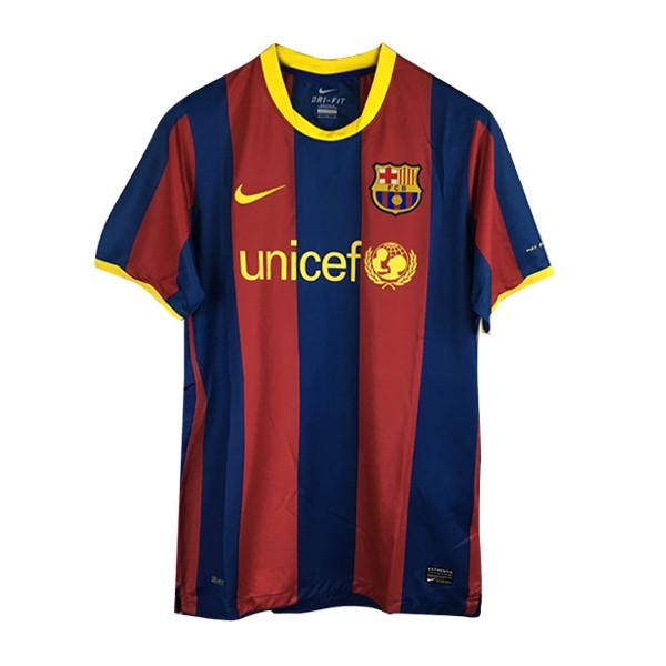 FC Barcelona Heimtrikot 2010/11 – #9 Zlatan Ibrahimović Kurzarm mit UCL-Tag