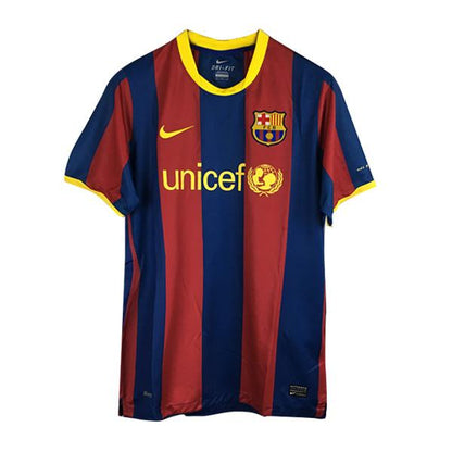 FC Barcelona Heimtrikot 2010/11 – #9 Zlatan Ibrahimović Kurzarm mit UCL-Tag