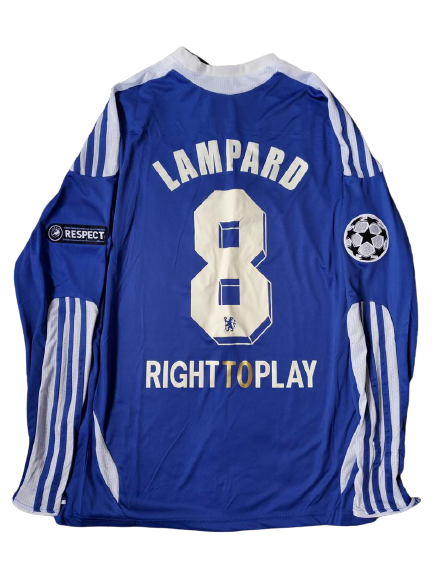 #8 Frank Lampard Chelsea 2011 2012 Home Jersey Long Sleeve