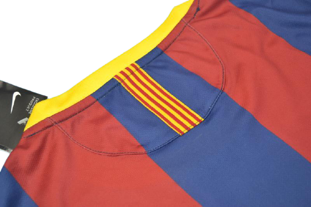 FC Barcelona Heimtrikot 2010/11 – #9 Zlatan Ibrahimović Kurzarm mit UCL-Tag