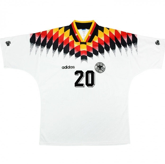 EFFENBERG #20 GERMANY WC USA FOOTBALL SHIRT 1994