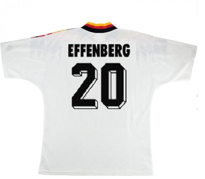 EFFENBERG #20 GERMANY WC USA FOOTBALL SHIRT 1994