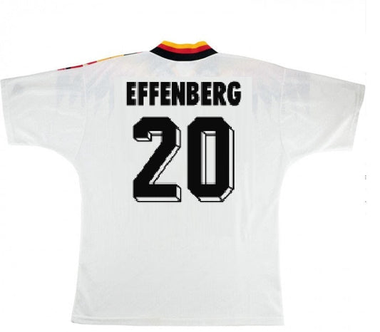 EFFENBERG #20 GERMANY WC USA FOOTBALL SHIRT 1994