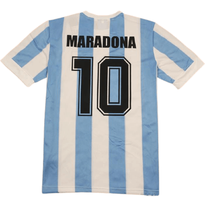 Maradona Trikot Argentinien 1986 Rückseite Nummer 10