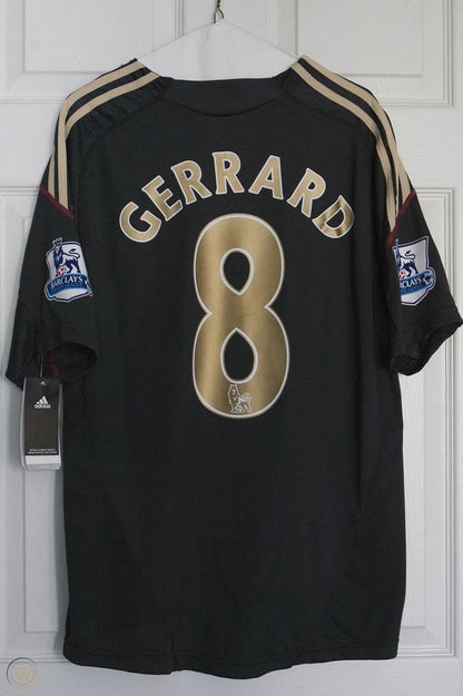 Steven Gerrard LIVERPOOL JERSEY 2009-2010 AWAY KIT