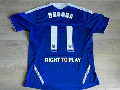 Didier Drogba 11 – Chelsea Heimtrikot 2011/12, Beflockung & Details des Champions-League-Finals