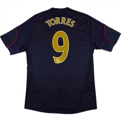 Torres Liverpool Auswärtstrikot – 2009-2010 Liverpool FC Away Kit