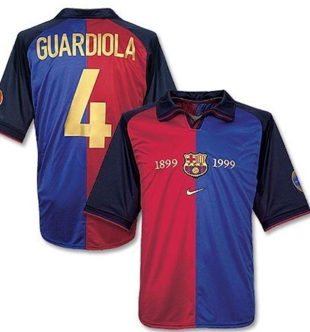 kragen-und-details-guardiola-barcelona-vintage-trikot