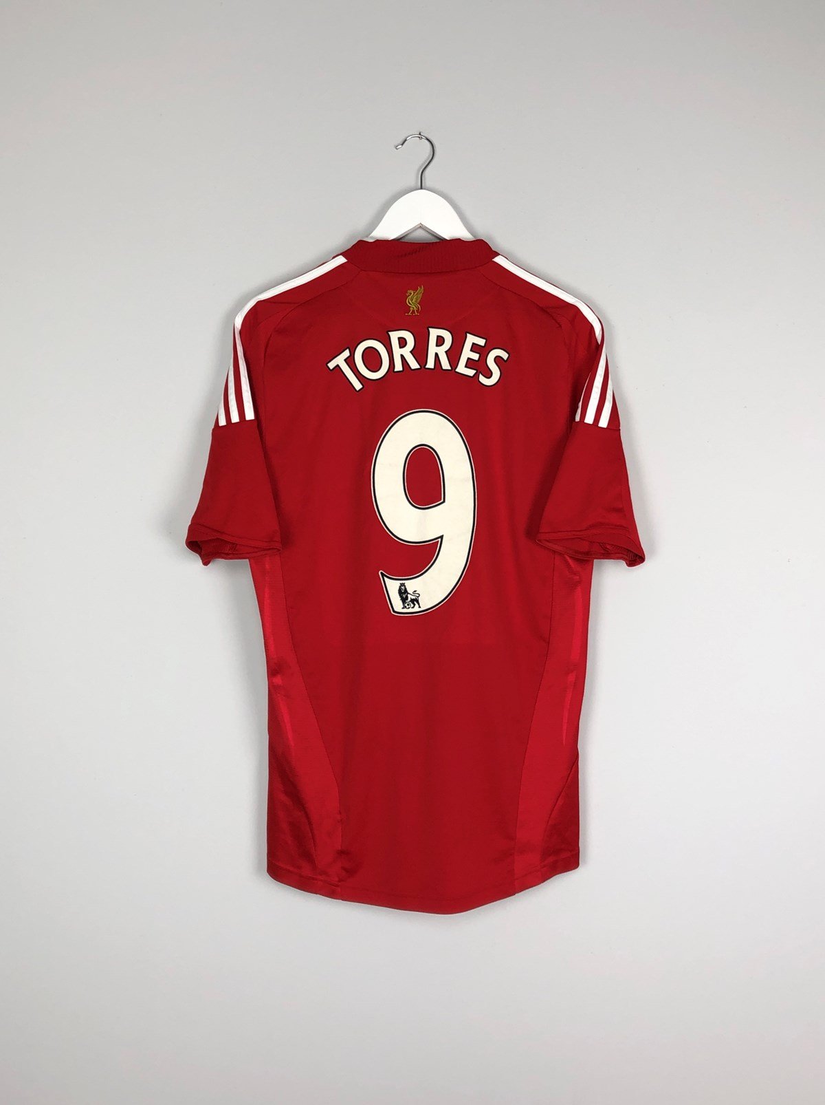 Liverpool Retro Trikot – Ärmel und Stoffstruktur – Torres #9