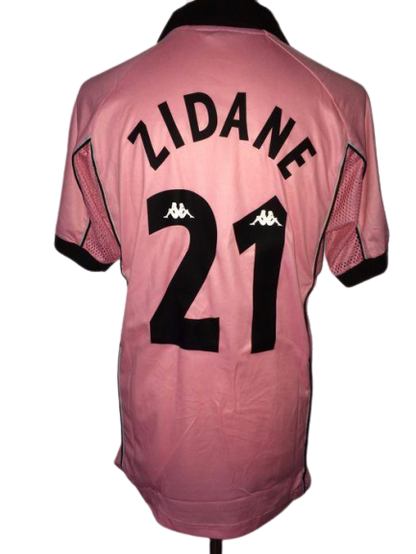Zidane Juventus Pink 'Centenary' 1997/98 Away Shirt