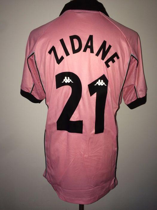Zidane Juventus Pink 'Centenary' 1997/98 Away Shirt