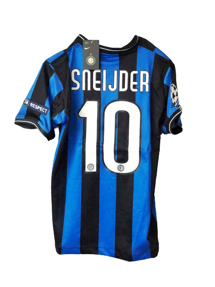 SNEIJDER 2010 INTER MILAN CHAMPIONS LEAGUE FINAL JERSEY