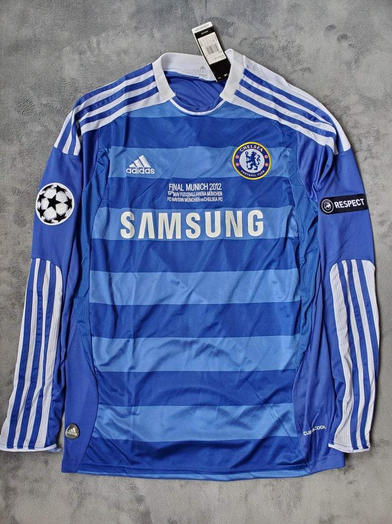 #8 Frank Lampard Chelsea 2011 2012 Home Jersey Long Sleeve