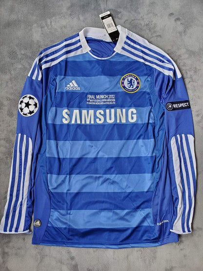 #8 Frank Lampard Chelsea 2011 2012 Home Jersey Long Sleeve