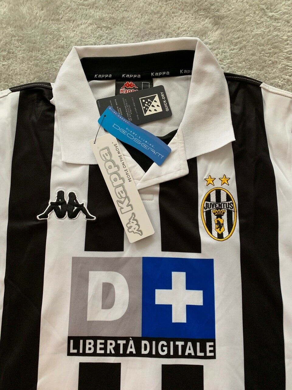 Juventus 1999/00 Heimtrikot Kurzarm - Limitierte Auflage Sammlerstück | Zinedine Zidane #21
