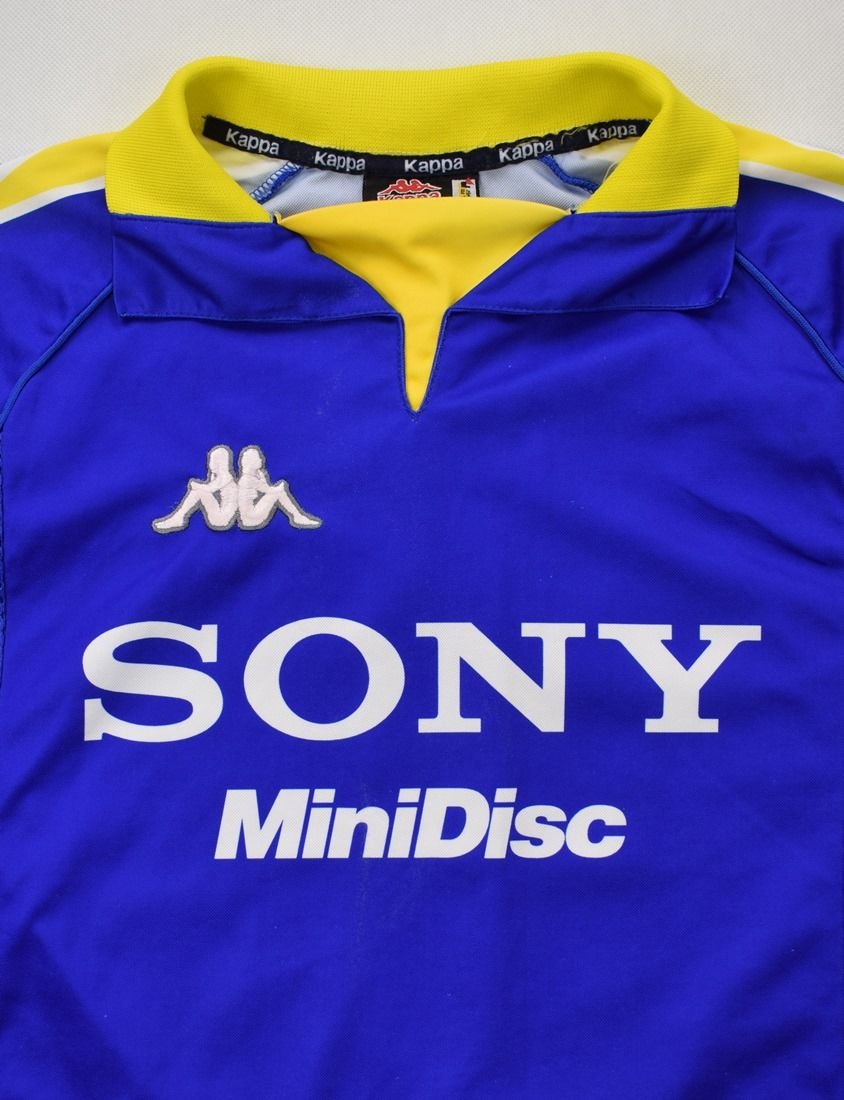Del Piero Retro Vintage Trikot – 1997/98 Juventus Third Jersey Kurzarm (Blau)