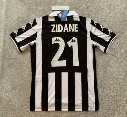 Juventus 1999/00 Heimtrikot Kurzarm - Limitierte Auflage Sammlerstück | Zinedine Zidane #21