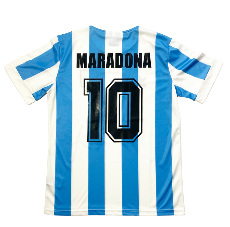 Argentina 1978 Home Retro Shirt Diego Maradona 10 Jersey World Cup Version