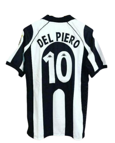 Del Piero Retro Vintage Trikot – 1997/98 Juventus Kurzarm