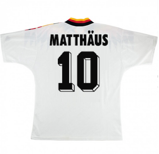 MATTHAUS #10 GERMANY WC USA FOOTBALL SHIRT 1994