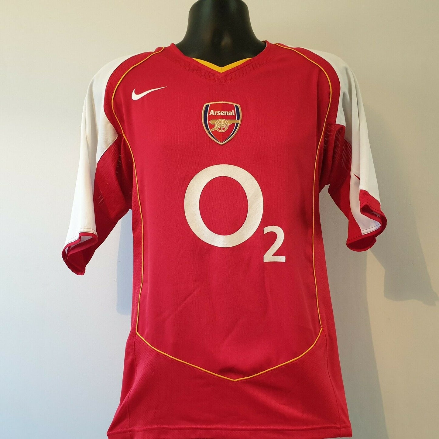 Arsenal Heimtrikot 2004-2005 – Bergkamp #10 – Kurzarm